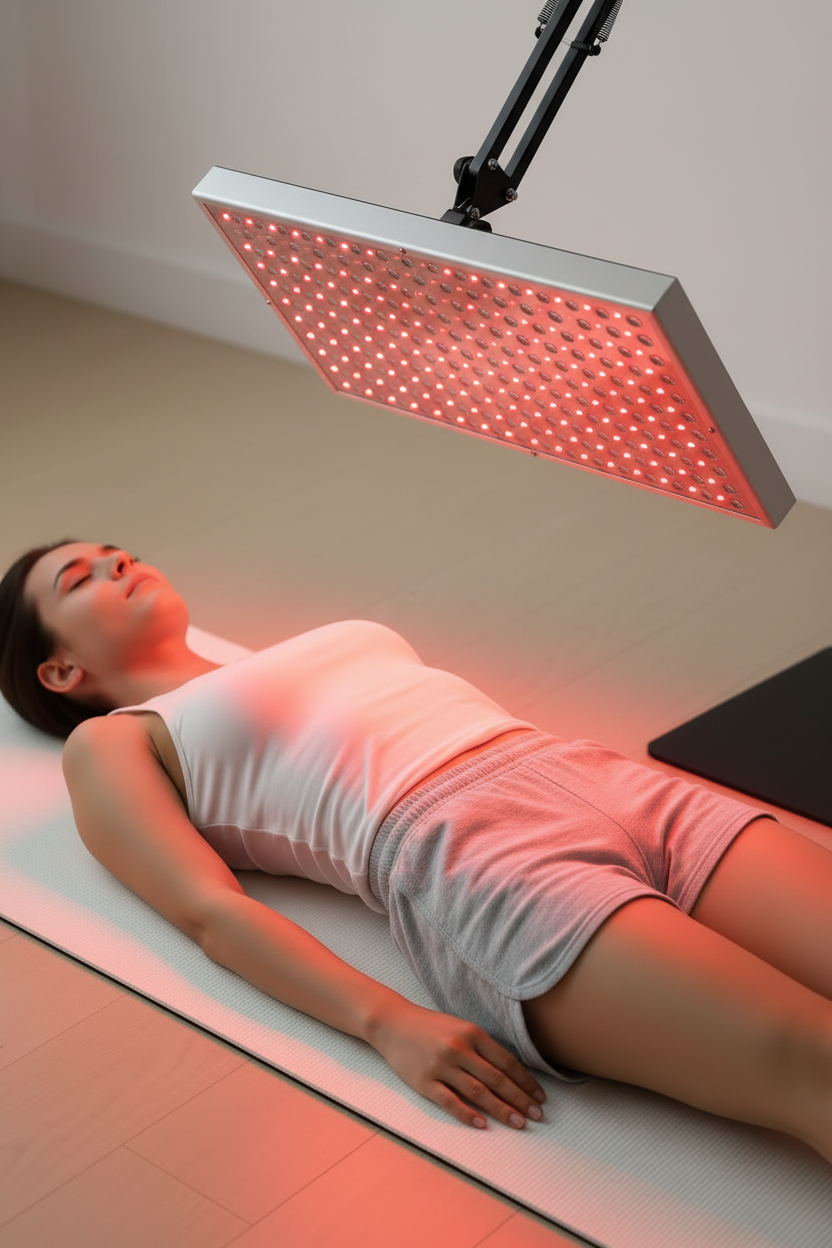 Red Light Therapy - Body Close-up